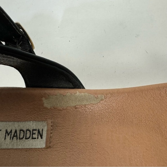 Steve Madden Roselita Black Platform Summer sandals neutral boho - Picture 7 of 8